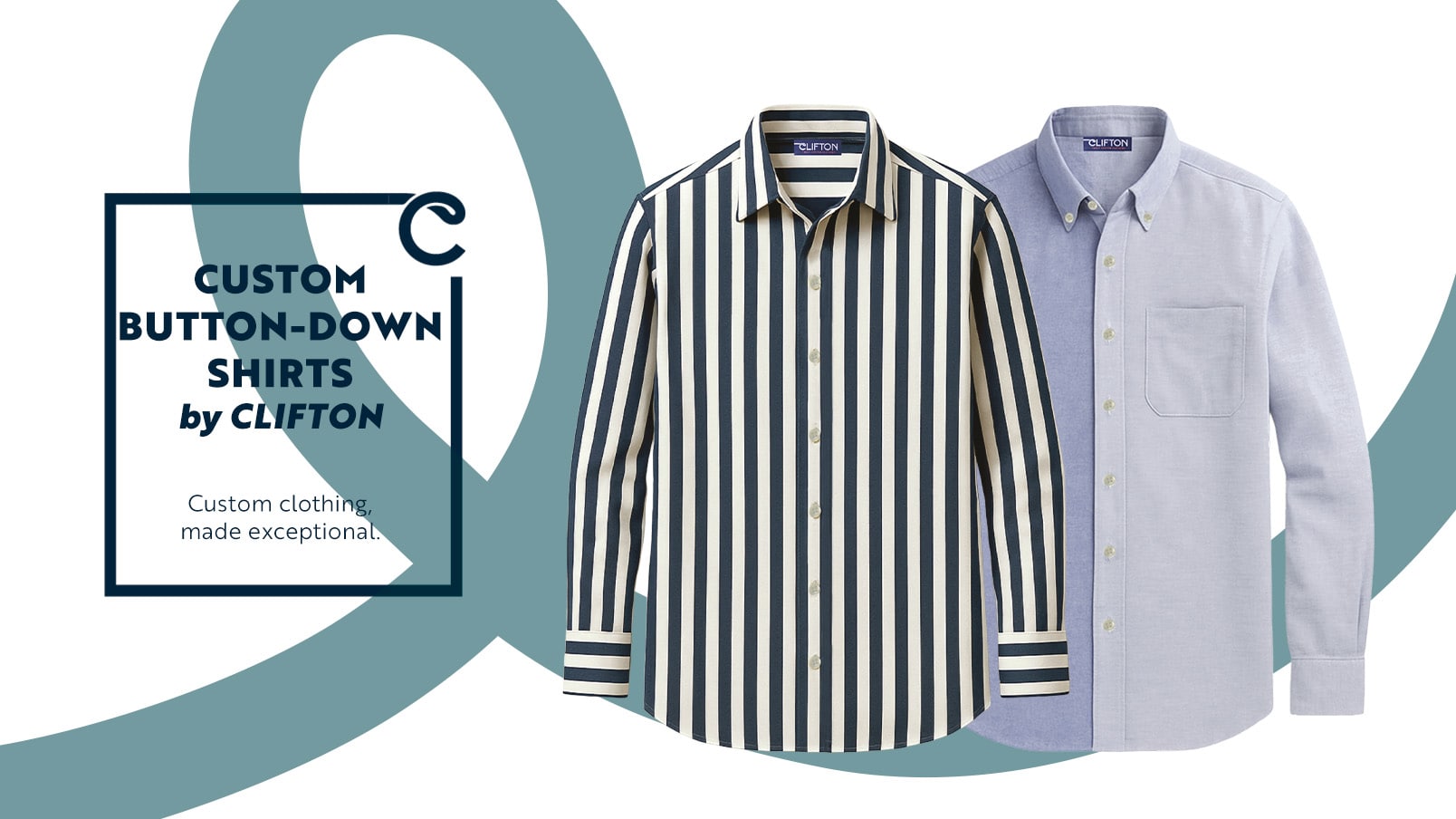 CLIFTON Dawson Custom Button-Down Shirt